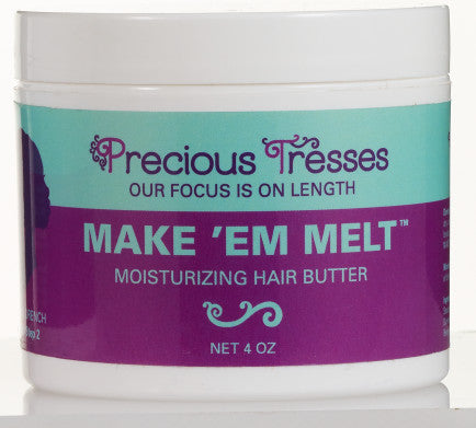 Make 'Em Melt Moisturizing Hair Butter - Precious Tresses