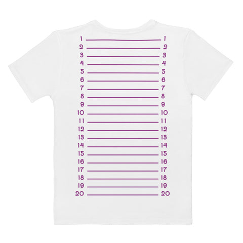 Length Check T-shirt - Precious Tresses